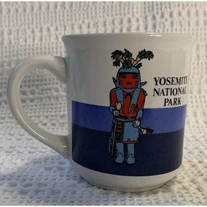 Yosemite National Park Vintage Coffee Mug Retro Tribal Souvenir Outdoors